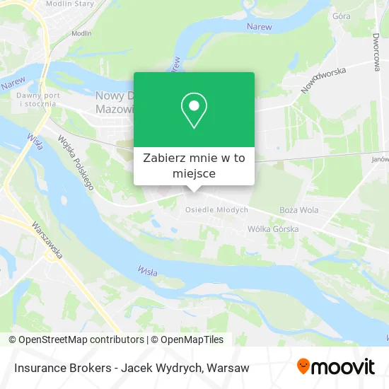 Mapa Insurance Brokers - Jacek Wydrych