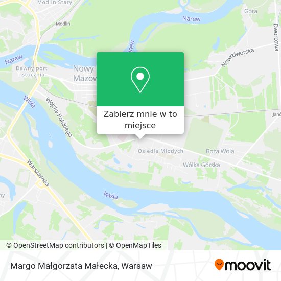 Mapa Margo Małgorzata Małecka