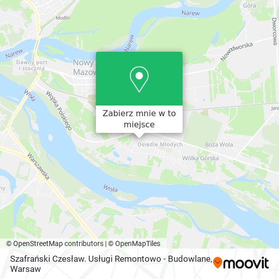 Mapa Szafrański Czesław. Usługi Remontowo - Budowlane