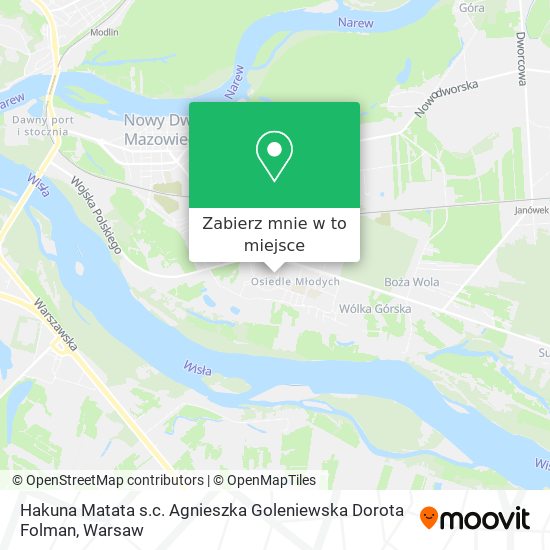 Mapa Hakuna Matata s.c. Agnieszka Goleniewska Dorota Folman