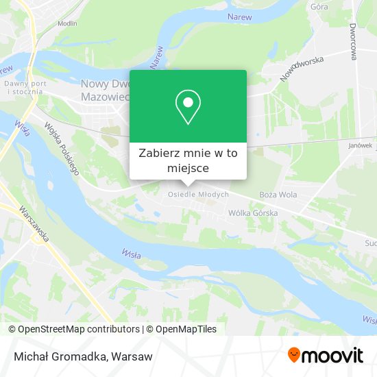 Mapa Michał Gromadka