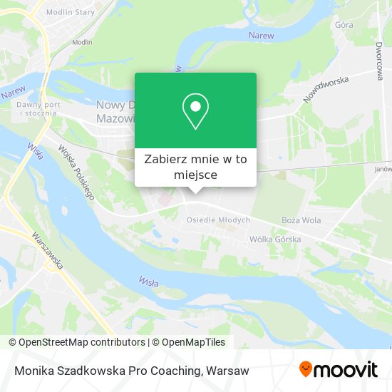 Mapa Monika Szadkowska Pro Coaching