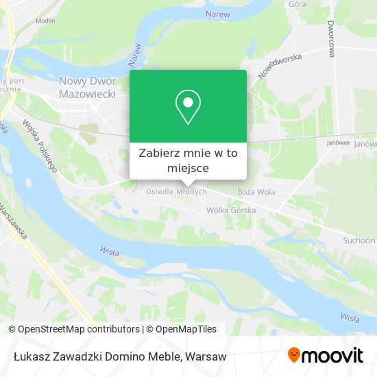 Mapa Łukasz Zawadzki Domino Meble