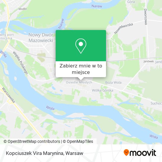 Mapa Kopciuszek Vira Marynina