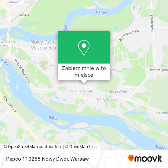 Mapa Pepco 110265 Nowy Dwor