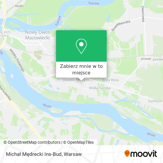 Mapa Michał Mędrecki Ins-Bud