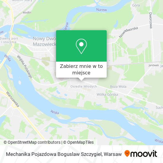 Mapa Mechanika Pojazdowa Boguslaw Szczygiel