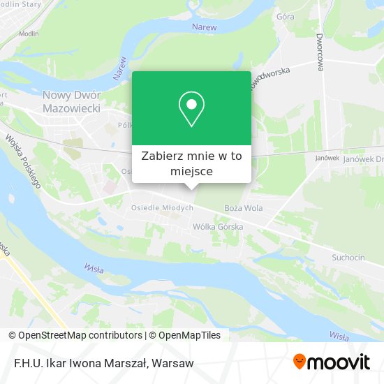 Mapa F.H.U. Ikar Iwona Marszał