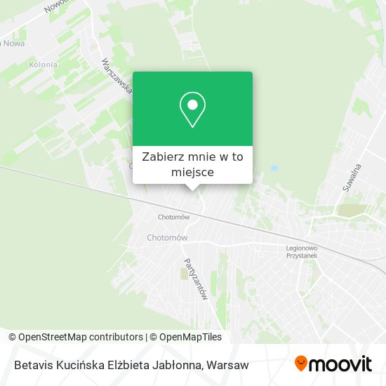 Mapa Betavis Kucińska Elżbieta Jabłonna