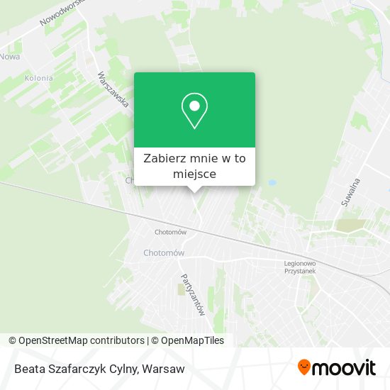 Mapa Beata Szafarczyk Cylny