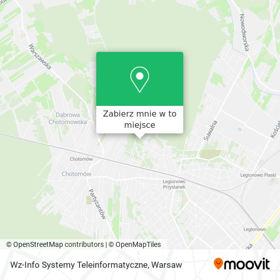 Mapa Wz-Info Systemy Teleinformatyczne