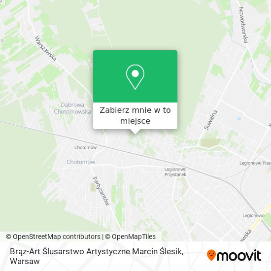 Mapa Brąz-Art Ślusarstwo Artystyczne Marcin Ślesik