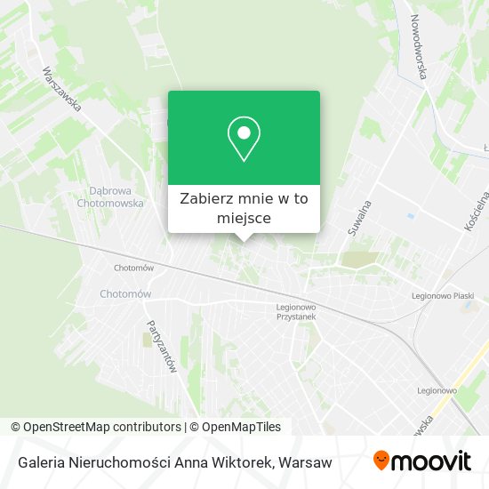 Mapa Galeria Nieruchomości Anna Wiktorek