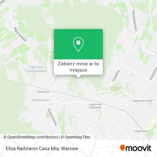 Mapa Eliza Radziwon Casa Mia