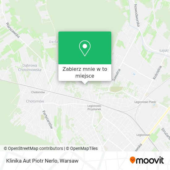 Mapa Klinika Aut Piotr Nerlo