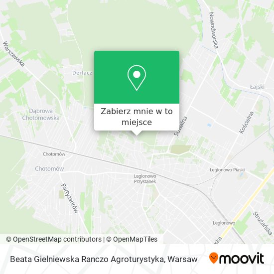 Mapa Beata Gielniewska Ranczo Agroturystyka