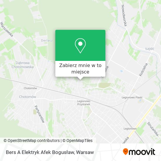 Mapa Bers A Elektryk Afek Bogusław