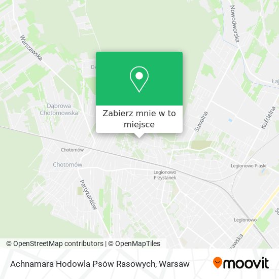 Mapa Achnamara Hodowla Psów Rasowych