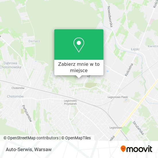 Mapa Auto-Serwis