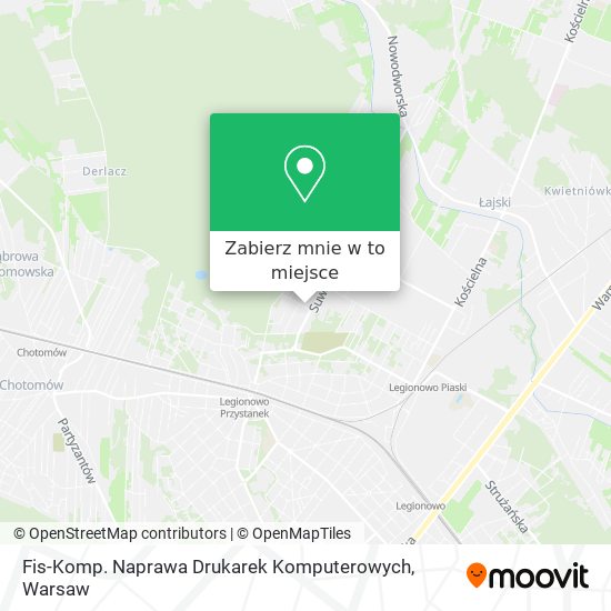 Mapa Fis-Komp. Naprawa Drukarek Komputerowych