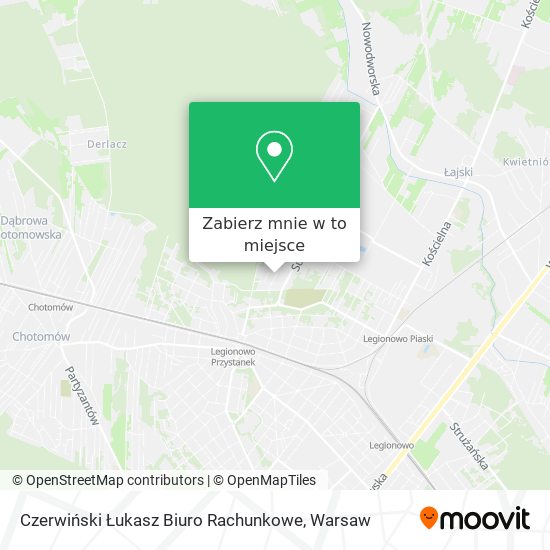 Mapa Czerwiński Łukasz Biuro Rachunkowe