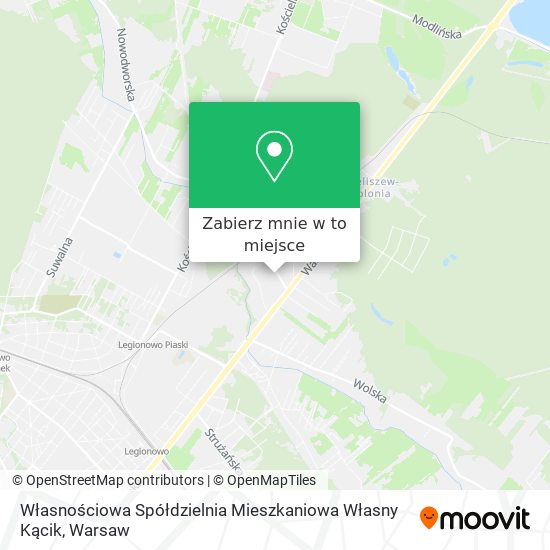 Mapa Własnościowa Spółdzielnia Mieszkaniowa Własny Kącik