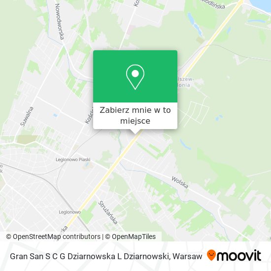 Mapa Gran San S C G Dziarnowska L Dziarnowski