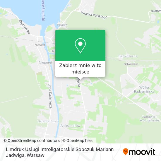 Mapa Limdruk Usługi Introligatorskie Sobczuk Mariann Jadwiga