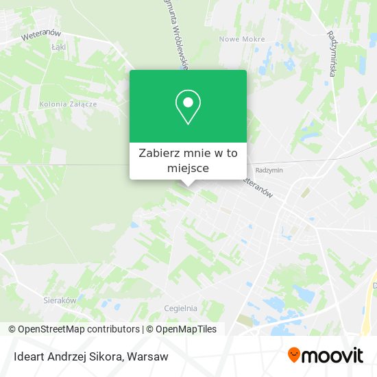 Mapa Ideart Andrzej Sikora