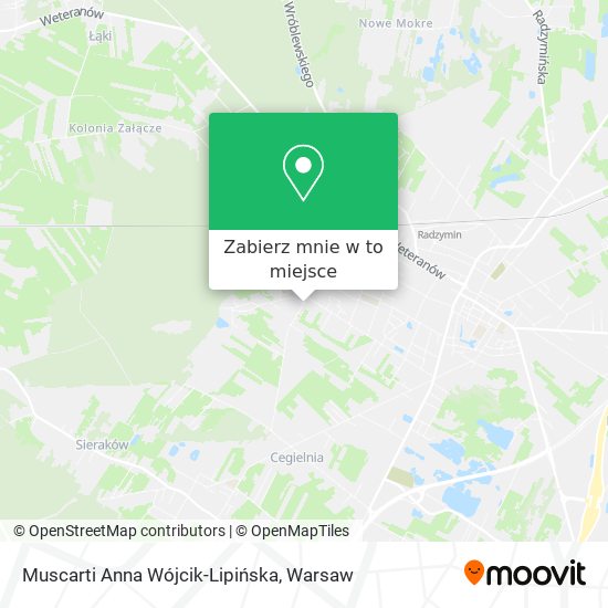 Mapa Muscarti Anna Wójcik-Lipińska