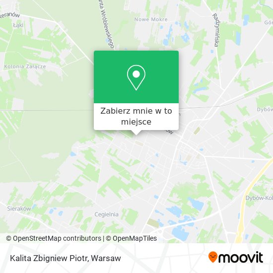 Mapa Kalita Zbigniew Piotr