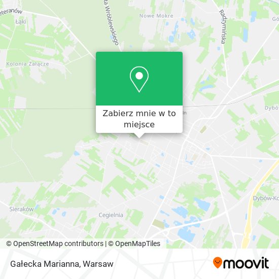 Mapa Gałecka Marianna