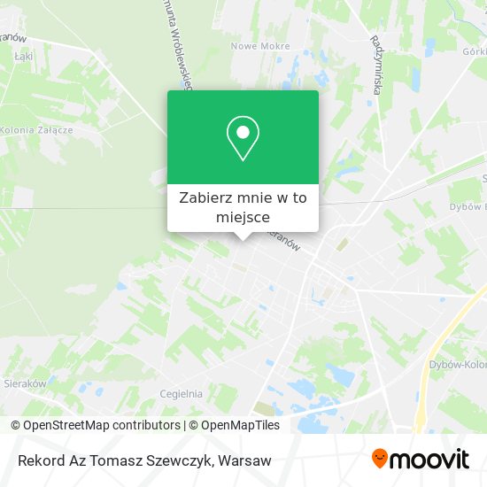 Mapa Rekord Az Tomasz Szewczyk