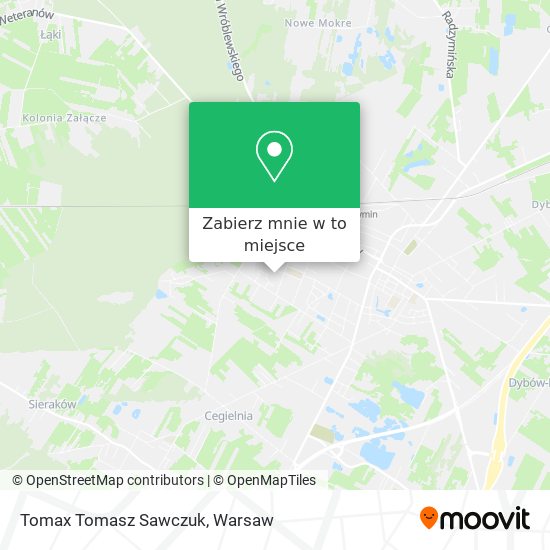 Mapa Tomax Tomasz Sawczuk