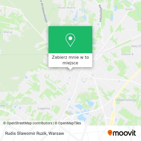 Mapa Rudis Sławomir Ruzik