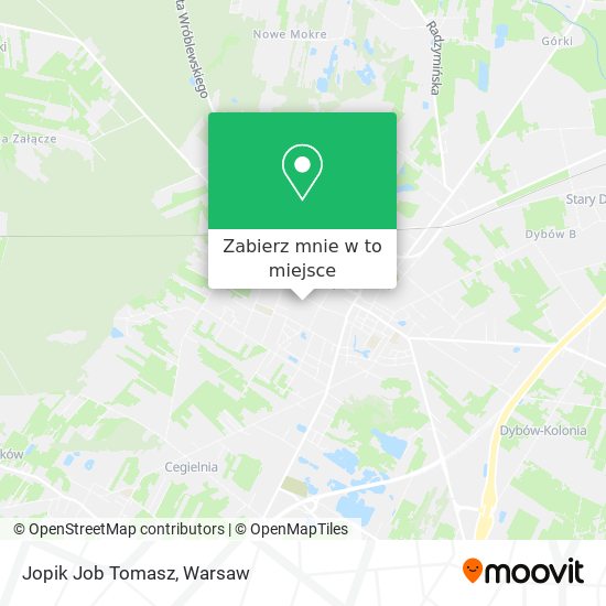 Mapa Jopik Job Tomasz