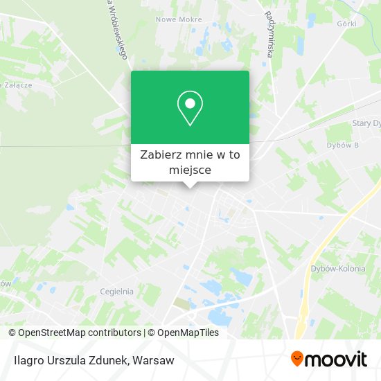 Mapa Ilagro Urszula Zdunek