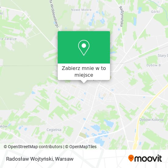 Mapa Radosław Wojtyński