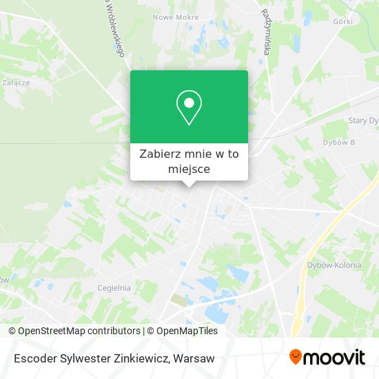 Mapa Escoder Sylwester Zinkiewicz