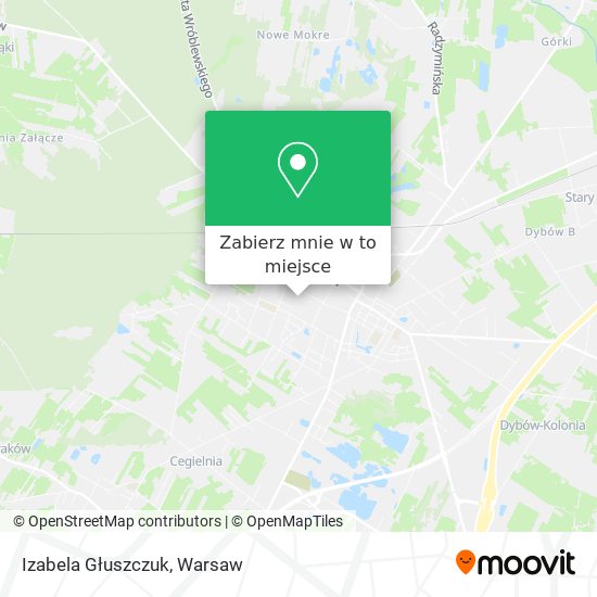 Mapa Izabela Głuszczuk