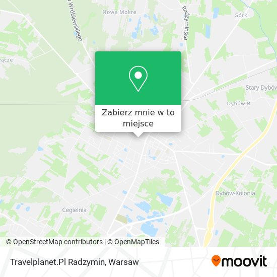 Mapa Travelplanet.Pl Radzymin