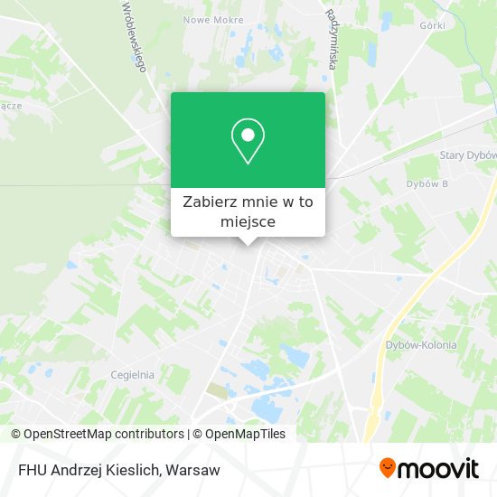 Mapa FHU Andrzej Kieslich