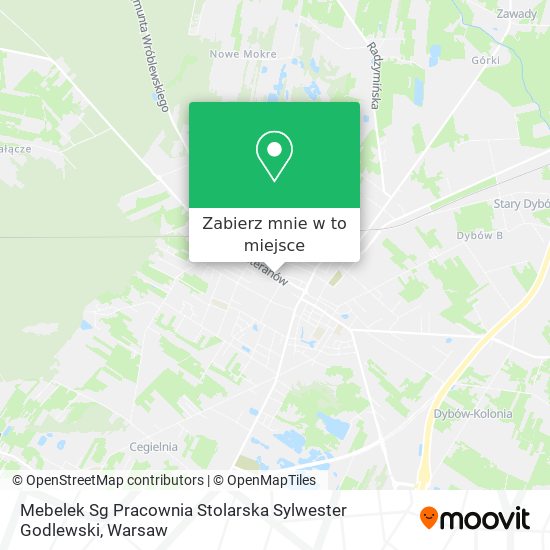 Mapa Mebelek Sg Pracownia Stolarska Sylwester Godlewski