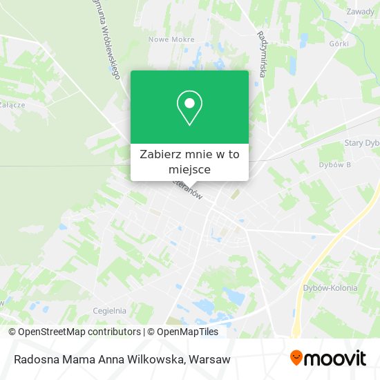 Mapa Radosna Mama Anna Wilkowska