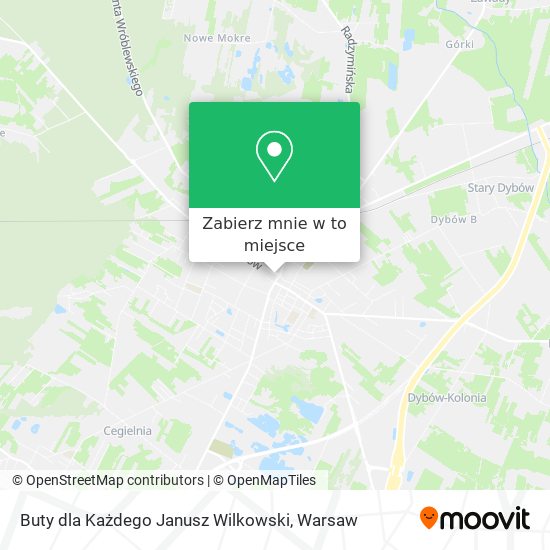 Mapa Buty dla Każdego Janusz Wilkowski