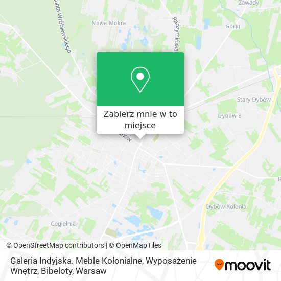 Mapa Galeria Indyjska. Meble Kolonialne, Wyposażenie Wnętrz, Bibeloty