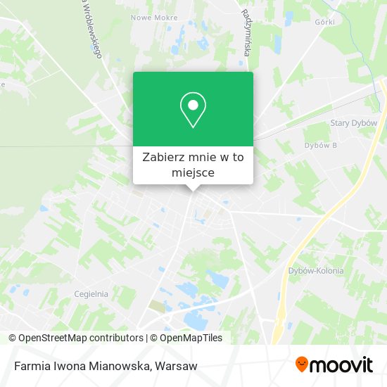 Mapa Farmia Iwona Mianowska