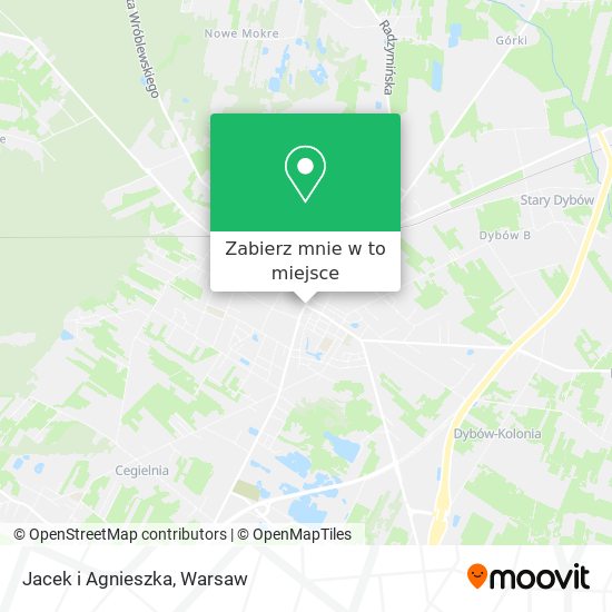 Mapa Jacek i Agnieszka