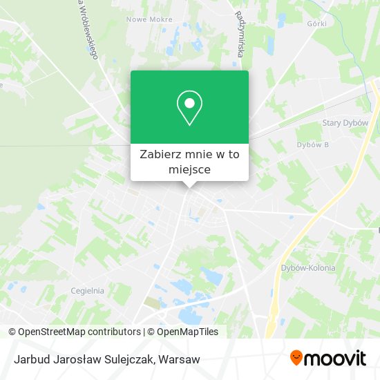 Mapa Jarbud Jarosław Sulejczak