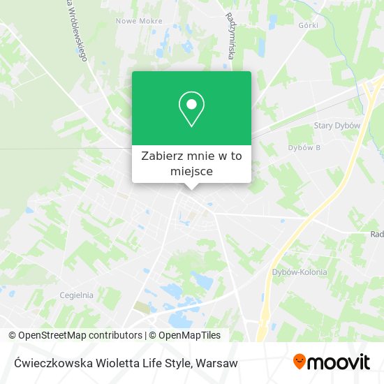 Mapa Ćwieczkowska Wioletta Life Style